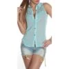 Ärmellose Chiffon Bluse Mit Häkelspitze Transparent Mintgrün 2 Ärmellose Chiffon Bluse Mit Häkelspitze Transparent Mintgrün -Günstiges Moden Funke Geschäft aermellose chiffon bluse mit haekelspitze transparent mintgruen