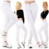 Damen Skinny Cargo Jeans Röhrenjeans Biker-Stil Weiß 1 Damen Skinny Cargo Jeans Röhrenjeans Biker-Stil Weiß -Günstiges Moden Funke Geschäft damen skinny cargo jeans roehrenjeans biker stil weiss