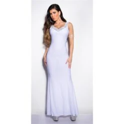 Divenhaftes Bodenlanges Gala Glamour Abendkleid Mit Strass Weiß 12 Divenhaftes Bodenlanges Gala Glamour Abendkleid Mit Strass Weiß -Günstiges Moden Funke Geschäft divenhaftes bodenlanges gala glamour abendkleid mit strass weiss5