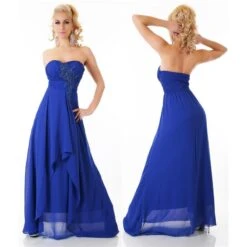 Edles Bodenlanges Bandeau Abendkleid Aus Chiffon Royal Blau 7 Edles Bodenlanges Bandeau Abendkleid Aus Chiffon Royal Blau -Günstiges Moden Funke Geschäft edles bodenlanges bandeau abendkleid aus chiffon royal blau3