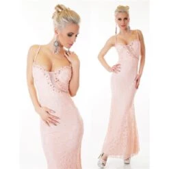 Edles Bodenlanges Meerjungfrau Trägerkleid Aus Spitze Rosa 8 Edles Bodenlanges Meerjungfrau Trägerkleid Aus Spitze Rosa -Günstiges Moden Funke Geschäft edles bodenlanges meerjungfrau traegerkleid aus spitze rosa3