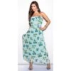 Elegantes Bandeau Maxikleid Mit Volants Und Blumen Mintgrün 2 Elegantes Bandeau Maxikleid Mit Volants Und Blumen Mintgrün -Günstiges Moden Funke Geschäft elegantes bandeau maxikleid mit volants und blumen mintgruen