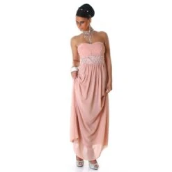 Elegantes Glamour Abendkleid Aus Chiffon Mit Strass Lachs 10 Elegantes Glamour Abendkleid Aus Chiffon Mit Strass Lachs -Günstiges Moden Funke Geschäft elegantes glamour abendkleid aus chiffon mit strass lachs4