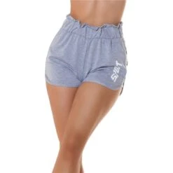 Kurze Damen Gym Shorts Sporthose "SPORT" Hellgrau 14 Kurze Damen Gym Shorts Sporthose "SPORT" Hellgrau -Günstiges Moden Funke Geschäft kurze damen gym shorts sporthose sport hellgrau4
