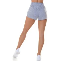 Kurze Damen Gym Shorts Sporthose "SPORT" Hellgrau 15 Kurze Damen Gym Shorts Sporthose "SPORT" Hellgrau -Günstiges Moden Funke Geschäft kurze damen gym shorts sporthose sport hellgrau5