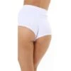 Kurze Damen High Waist Sport Hotpants Sporthose Weiß 1 Kurze Damen High Waist Sport Hotpants Sporthose Weiß -Günstiges Moden Funke Geschäft kurze damen high waist sport hotpants sporthose weiss