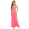 Langes Goddess-Look Maxi-Abendkleid Mit Cut-Outs Coral 1 Langes Goddess-Look Maxi-Abendkleid Mit Cut-Outs Coral -Günstiges Moden Funke Geschäft langes goddess look maxi abendkleid mit cut outs coral