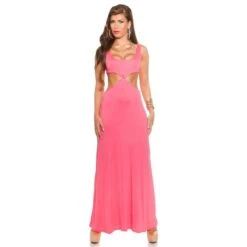 Langes Goddess-Look Maxi-Abendkleid Mit Cut-Outs Coral 13 Langes Goddess-Look Maxi-Abendkleid Mit Cut-Outs Coral -Günstiges Moden Funke Geschäft langes goddess look maxi abendkleid mit cut outs coral6