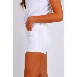 Sexy Damen Jeans Hotpants Shorts Destroyed-Look Weiß -Günstiges Moden Funke Geschäft sexy damen jeans hotpants shorts destroyed look weiss3