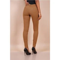 Sexy Figurbetonende Damen Skinny Jeans Mit Zippern Camel 10 Sexy Figurbetonende Damen Skinny Jeans Mit Zippern Camel -Günstiges Moden Funke Geschäft sexy figurbetonende damen skinny jeans mit zippern camel4