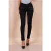 Sexy Figurbetonende Damen Skinny Jeans Mit Zippern Schwarz 2 Sexy Figurbetonende Damen Skinny Jeans Mit Zippern Schwarz -Günstiges Moden Funke Geschäft sexy figurbetonende damen skinny jeans mit zippern schwarz