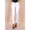 Sexy Figurbetonende Damen Skinny Jeans Mit Zippern Weiß -Günstiges Moden Funke Geschäft sexy figurbetonende damen skinny jeans mit zippern weiss