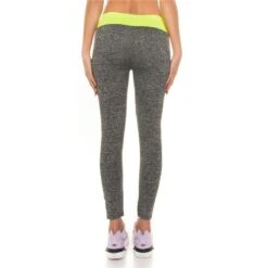 Sexy Jogging Sporthose Fitness Yoga Leggings Grau/Neon Gelb 11 Sexy Jogging Sporthose Fitness Yoga Leggings Grau/Neon Gelb -Günstiges Moden Funke Geschäft sexy jogging sporthose fitness yoga leggings grau neon gelb3