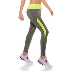 Sexy Jogging Sporthose Fitness Yoga Leggings Grau/Neon Gelb 13 Sexy Jogging Sporthose Fitness Yoga Leggings Grau/Neon Gelb -Günstiges Moden Funke Geschäft sexy jogging sporthose fitness yoga leggings grau neon gelb5