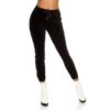 Trendige Damen Lounge Hose Sporthose Aus Samt Schwarz 1 Trendige Damen Lounge Hose Sporthose Aus Samt Schwarz -Günstiges Moden Funke Geschäft trendige damen lounge hose sporthose aus samt schwarz